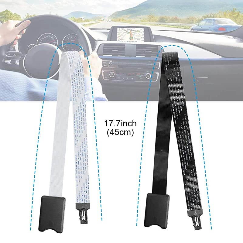 Micro SD to SD Card Extension Cable Adapter TF Flexible Extender SD Card Reader SDRSMMCSDHCMMC Compatible with GPS3D PrinterRaspberry PiTVDVDTF to SD2 Pack