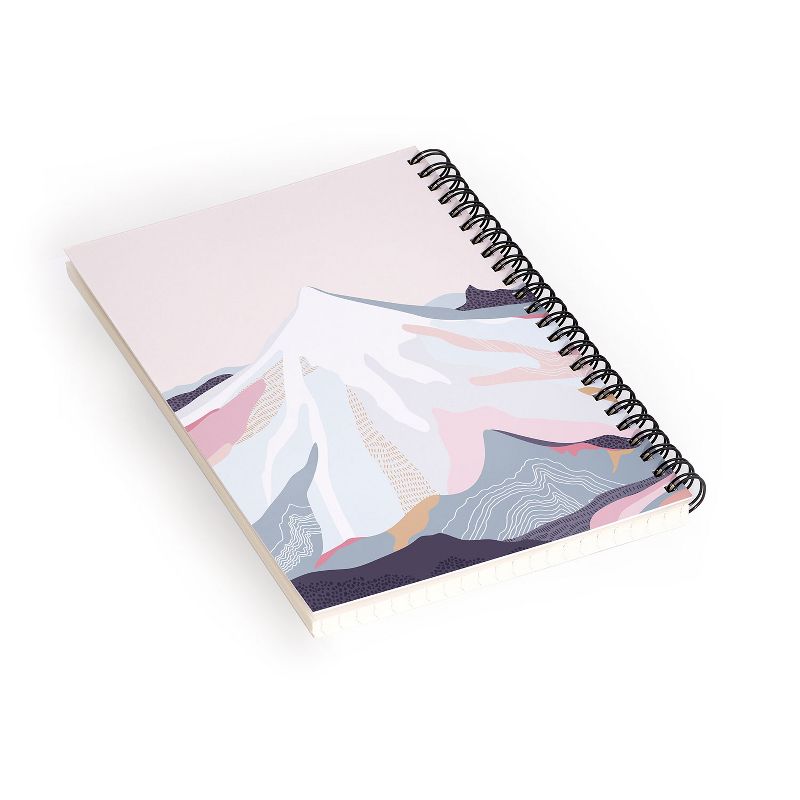 Iveta Abolina Off The Grid Purple Spiral Notebook - Deny Designs