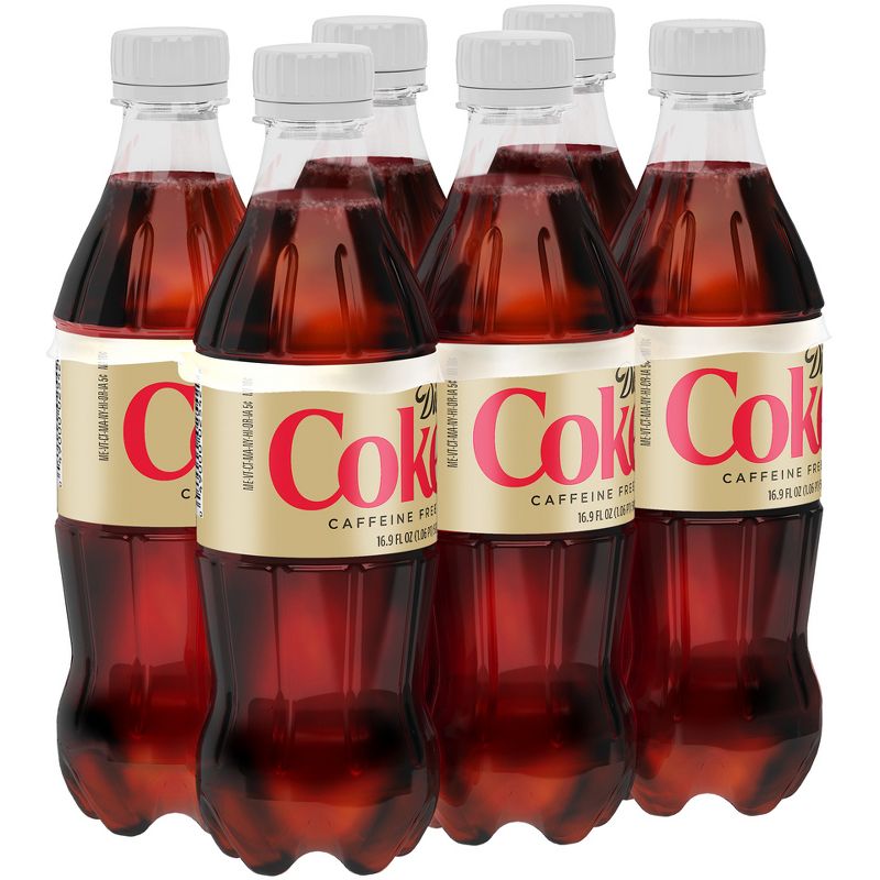 Diet Coke Caffeine Free - 6pk/16.9 fl oz Bottles