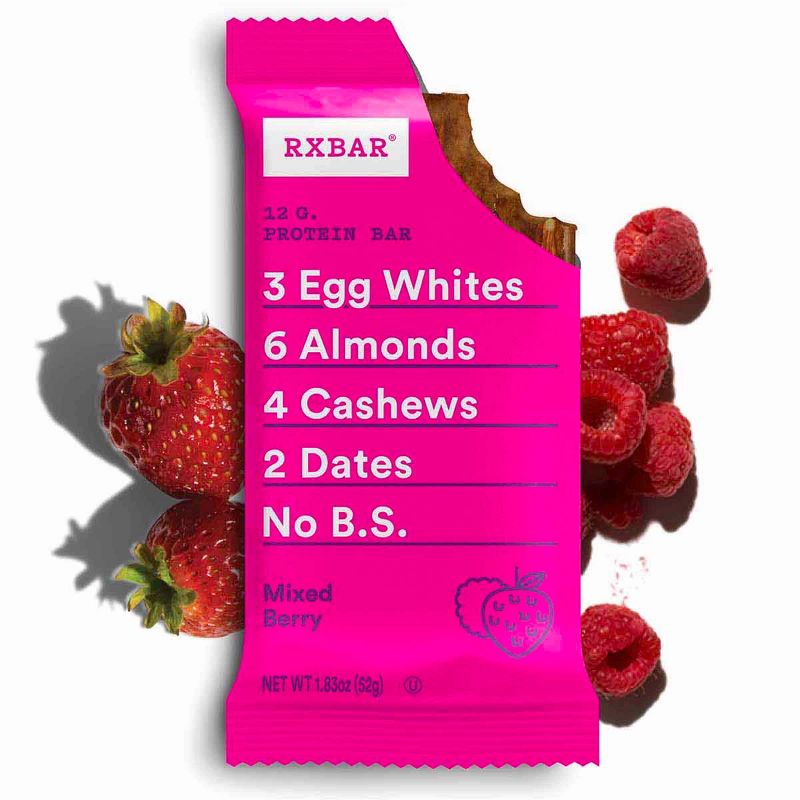 RXBAR Mixed Berry Protein Bars - 4ct