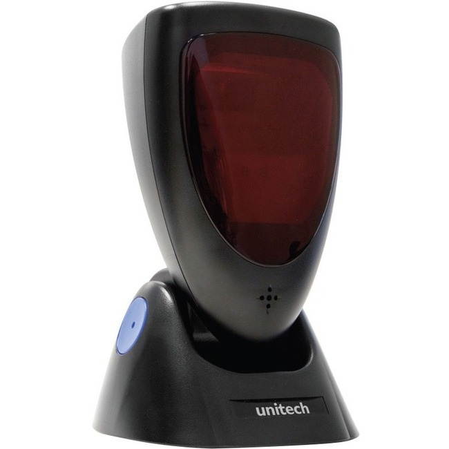 Unitech FC77 On-counter Corded Rugged 1D/2D Presentation Barcode Scanner and Linear Imager, USB, Black - FC77-1UCB00-SG