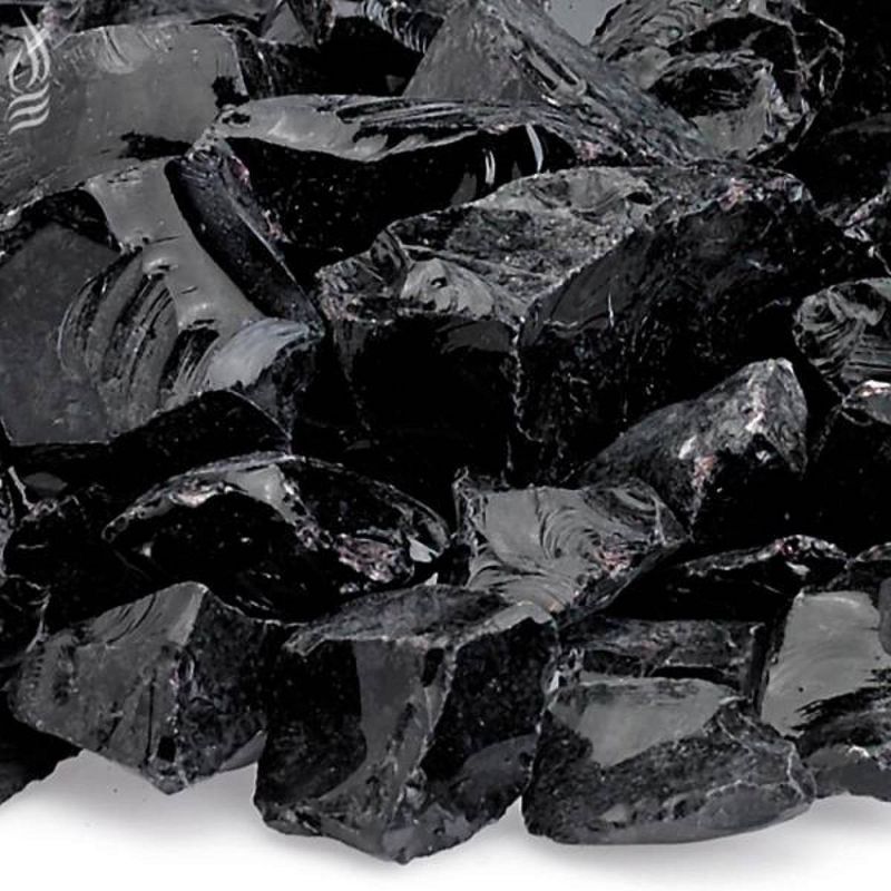 American Fireglass 10 LB Bag 1/2 Inch Reflective Fireplace & Firepit Fire Glass, Copper