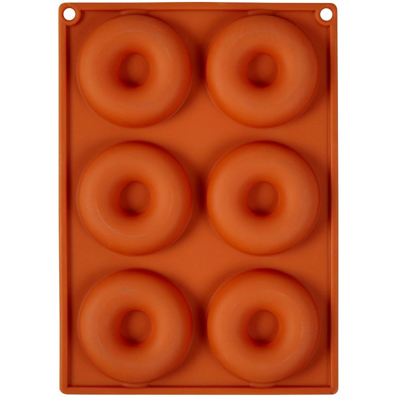 Wilton 2pc Non-Stick Food Grade Silicone Donut Baking Pan Set