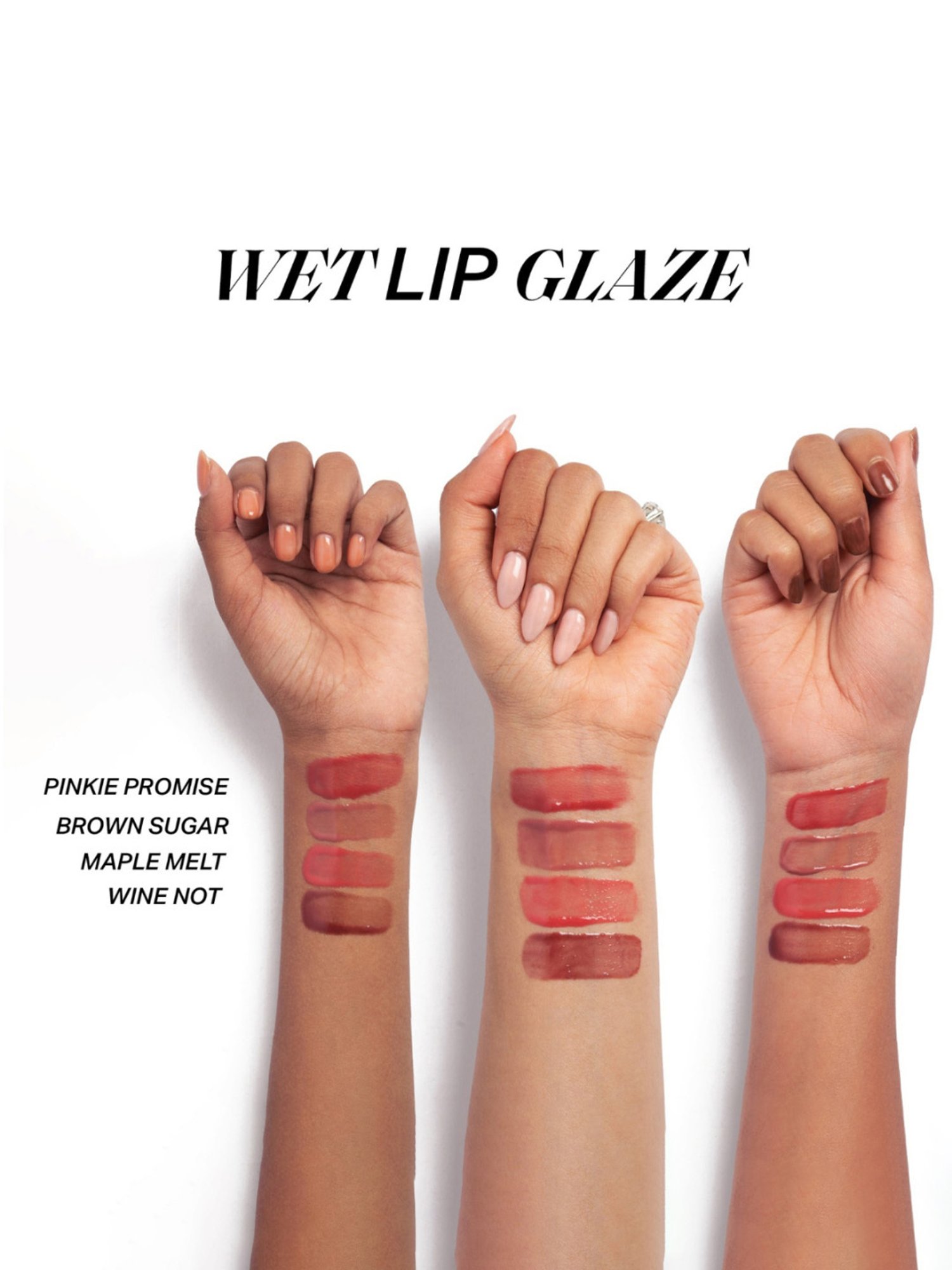 DIAM BEAUTY Wet Lip Glaze Maple Melt - 6 ml