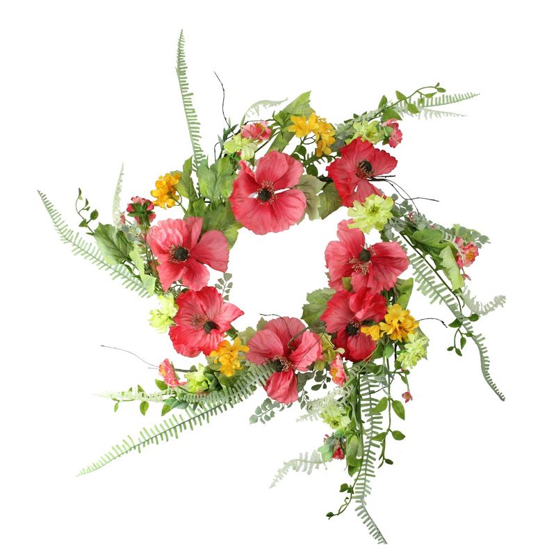 Darice 72" Prelit Commercial Size Canadian Pine Artificial Christmas Wreath - Clear Lights