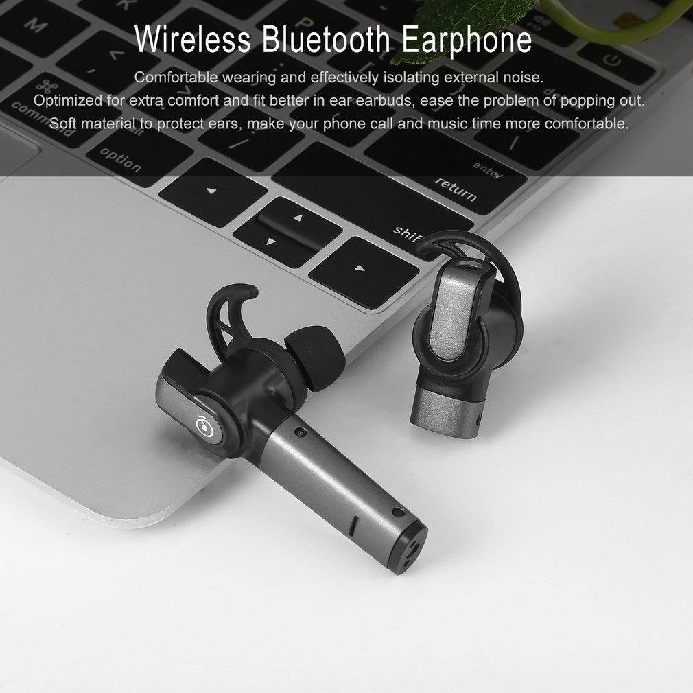 Multifunctional In-Ear Bluetooth Earphone Wireless Headset Rechargeable Magnetic USB Charge Single Double Ears Dual Mode