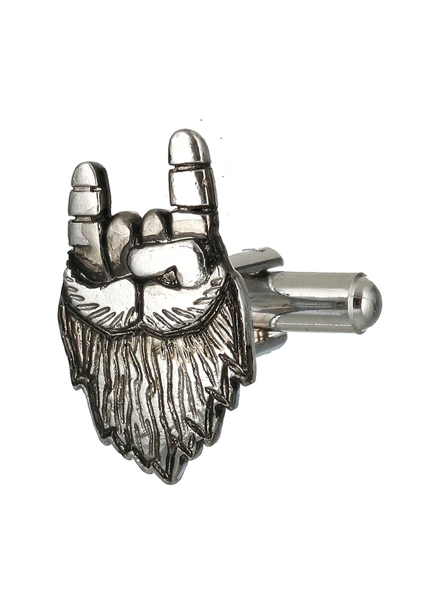 Bold by Priyaasi Halo Circle Golden Cufflinks for Men