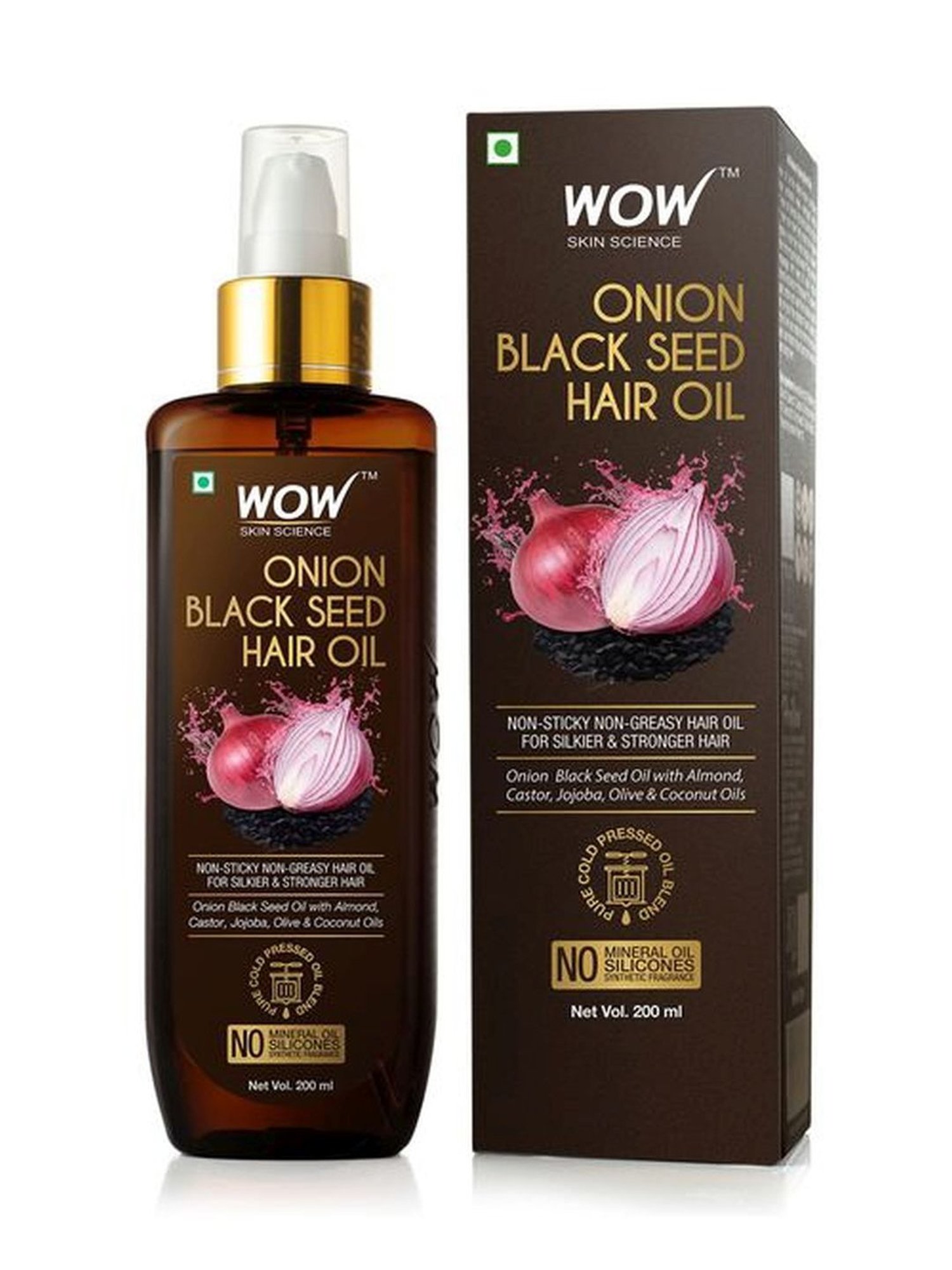 Cosmetofood Skinergy Bhring Amla Oil - 200 ml