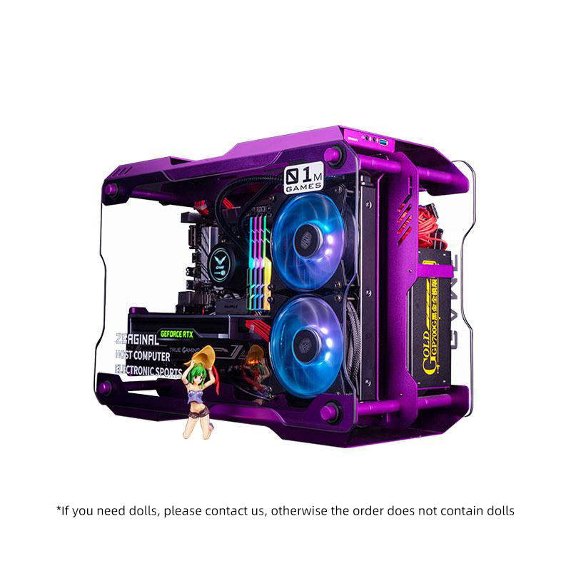 IPASON - Gaming Desktop - 10900K 10 Core up to 5.3GHz - RTX 3060Ti 8GB - 1TB NVMe SSD -G.SKILL Trident Z RGB 32GB(16*2) DDR4 3600MHz - Windows 10 home - Gaming PC