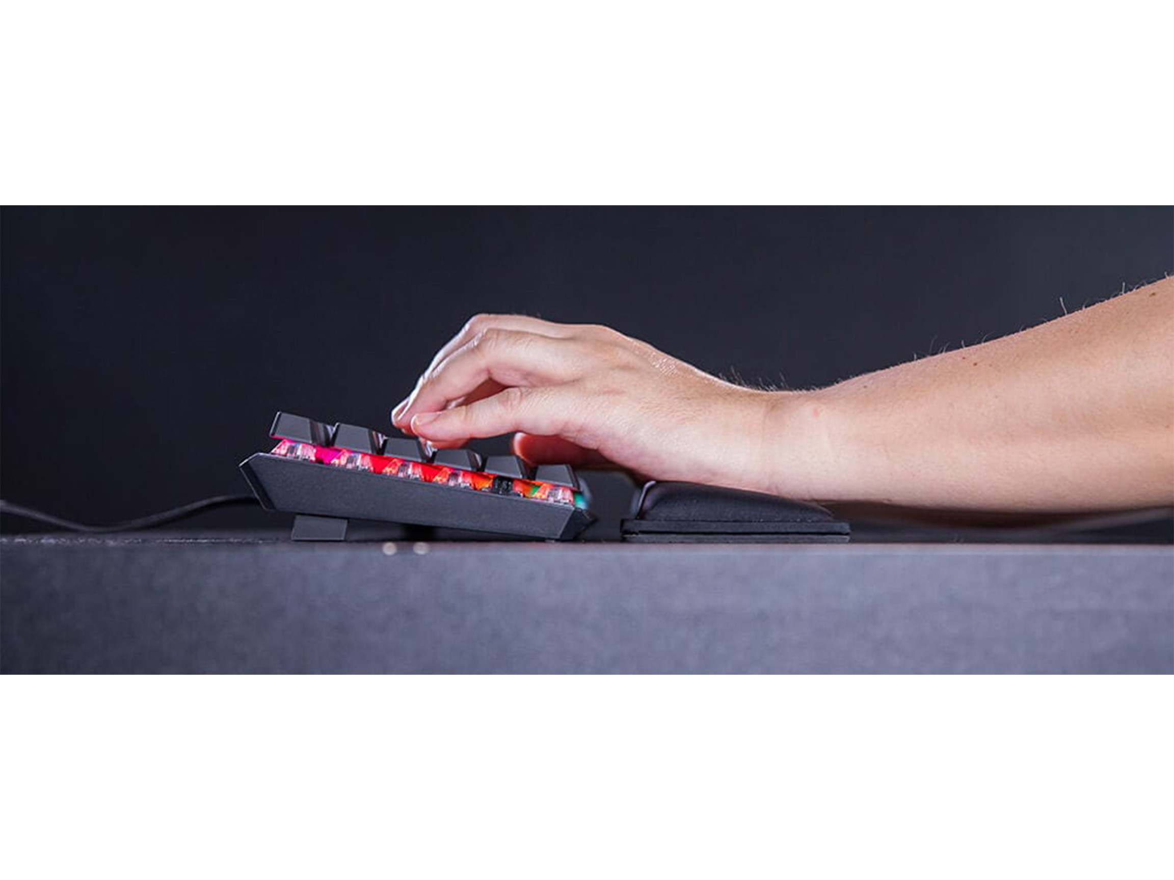 2, 60% Wired/Wireless Mechanical Keyboard (Kailh Box Brown Switch/White Case) - Full Keys Programmable - True RGB Backlit - Tap Arrow Keys - Double Shot PBT Keycaps - NKRO - 1900mAh Battery