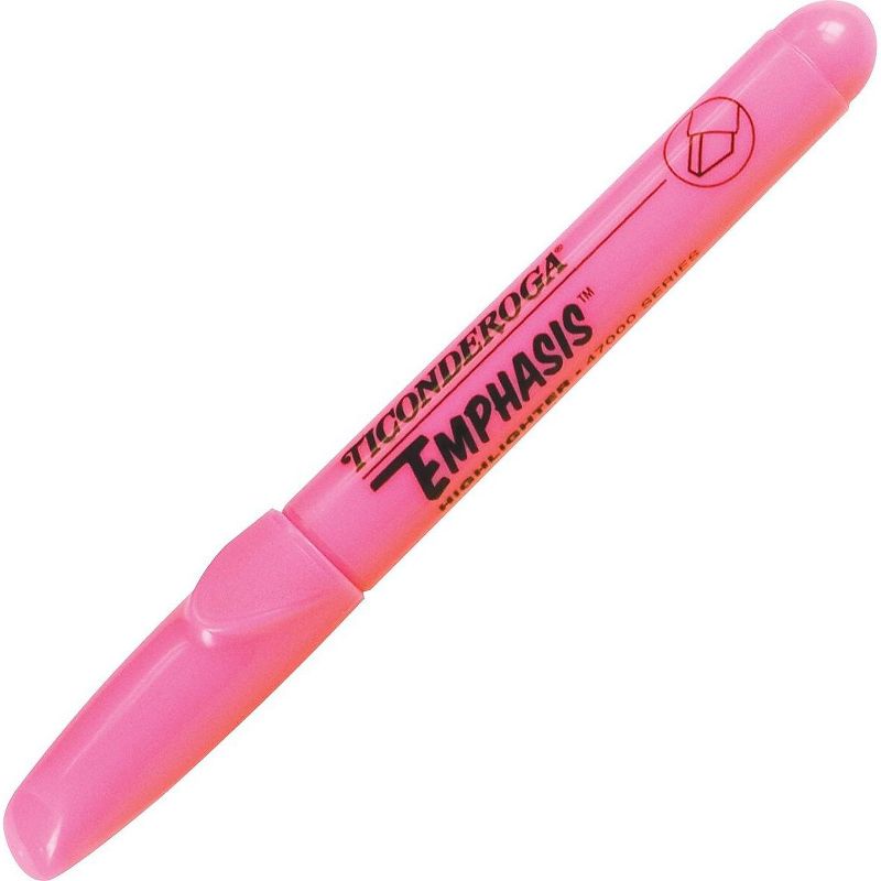 Ticonderoga Emphasis Fluorescent Highlighter 47066
