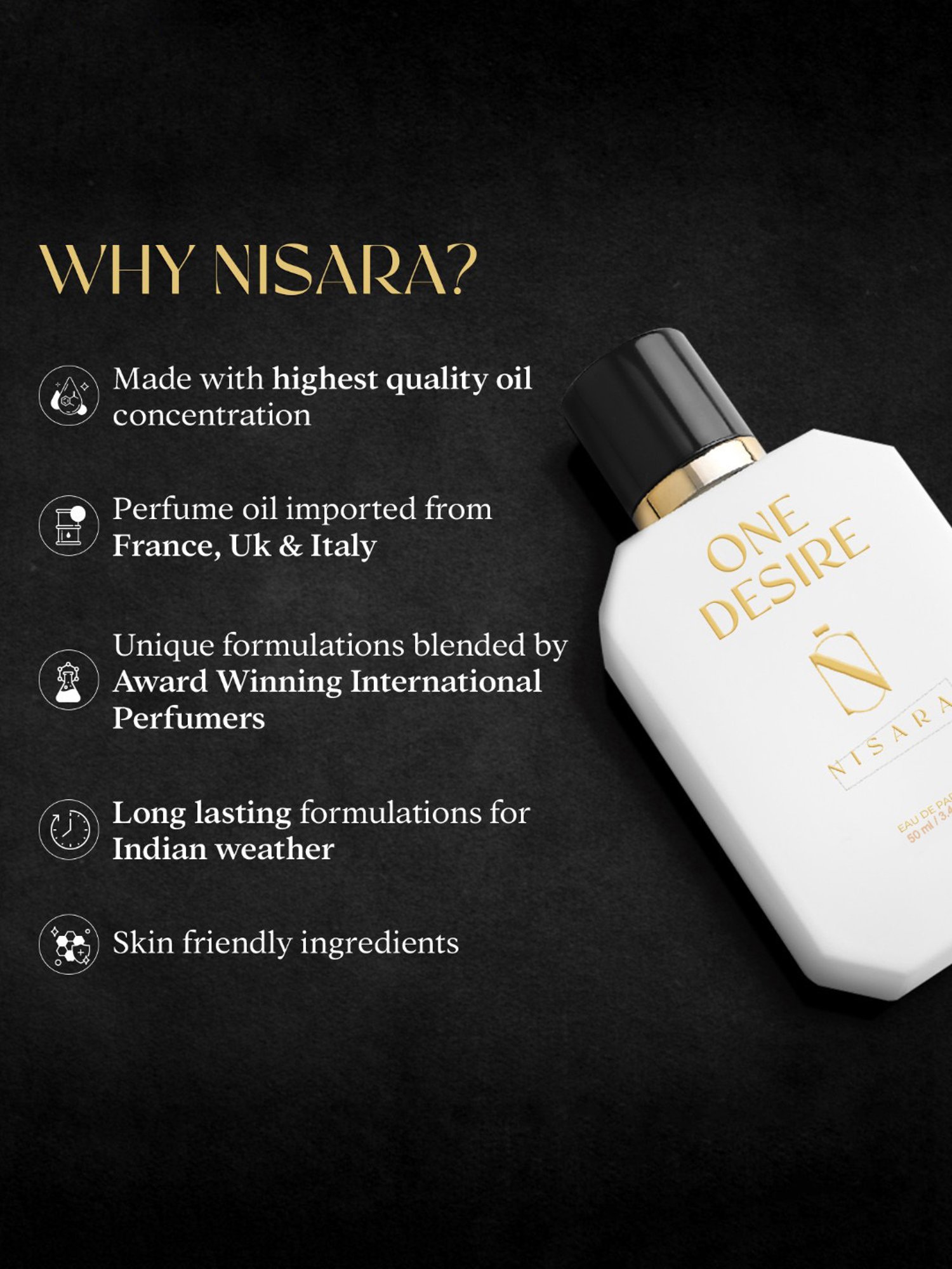NISARA One Desire Eau de Parfum - 50 ml