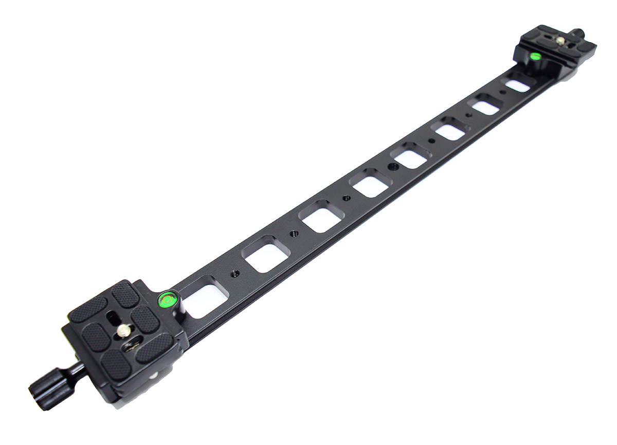 koolehaoda Aluminium 480mm Professional Rail Nodal Slide Metal Quick Release Clamp with Quick Release Plate for Camera with Arca Swiss Compatible for Tripod Ballhead