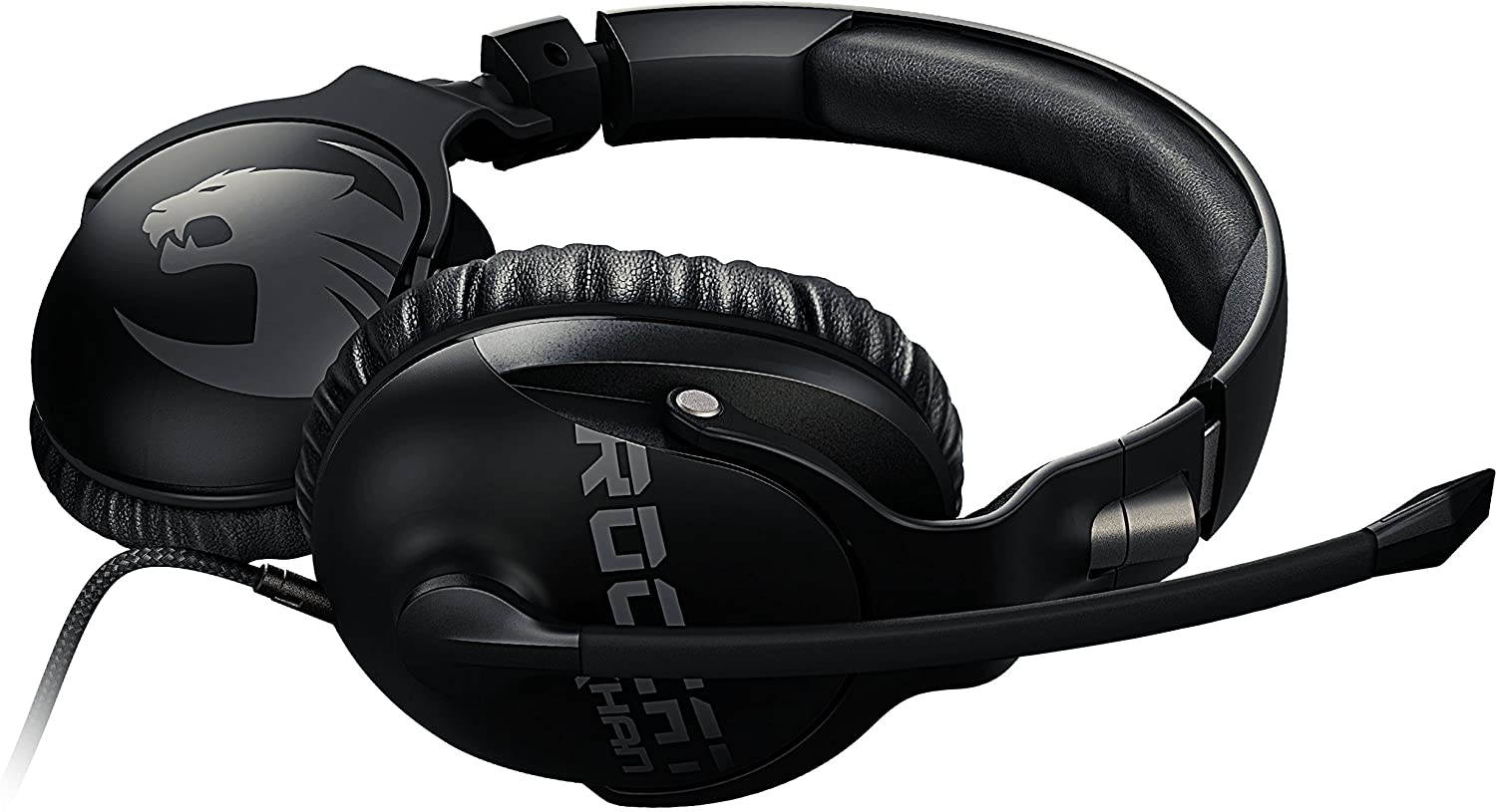 ROCCAT Khan Pro High Resolution Wired Gaming Headset with Microphone- Black