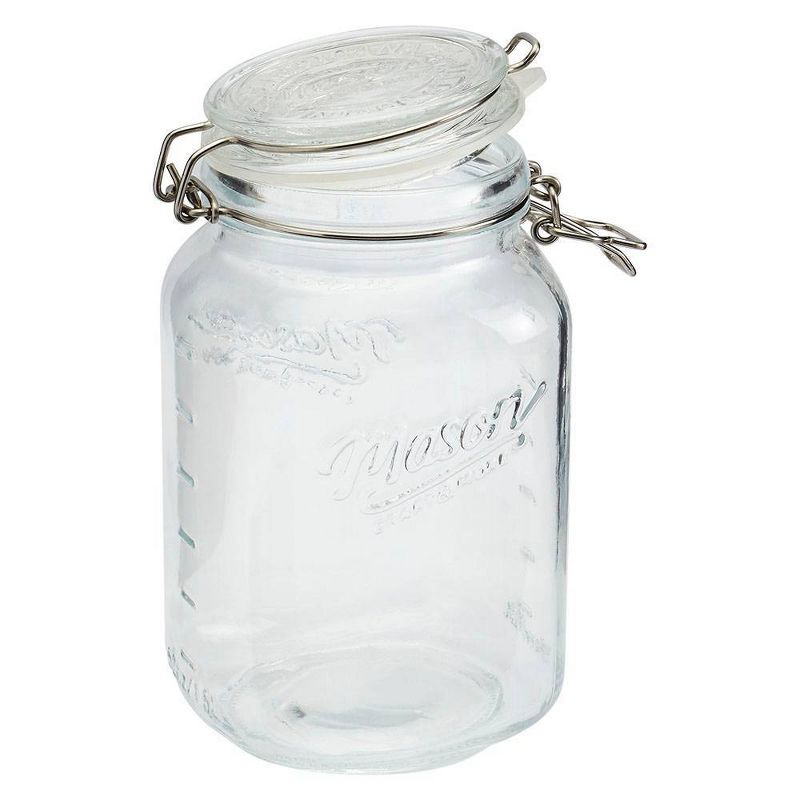 Mason Craft & More 1.5L Clamp Jars