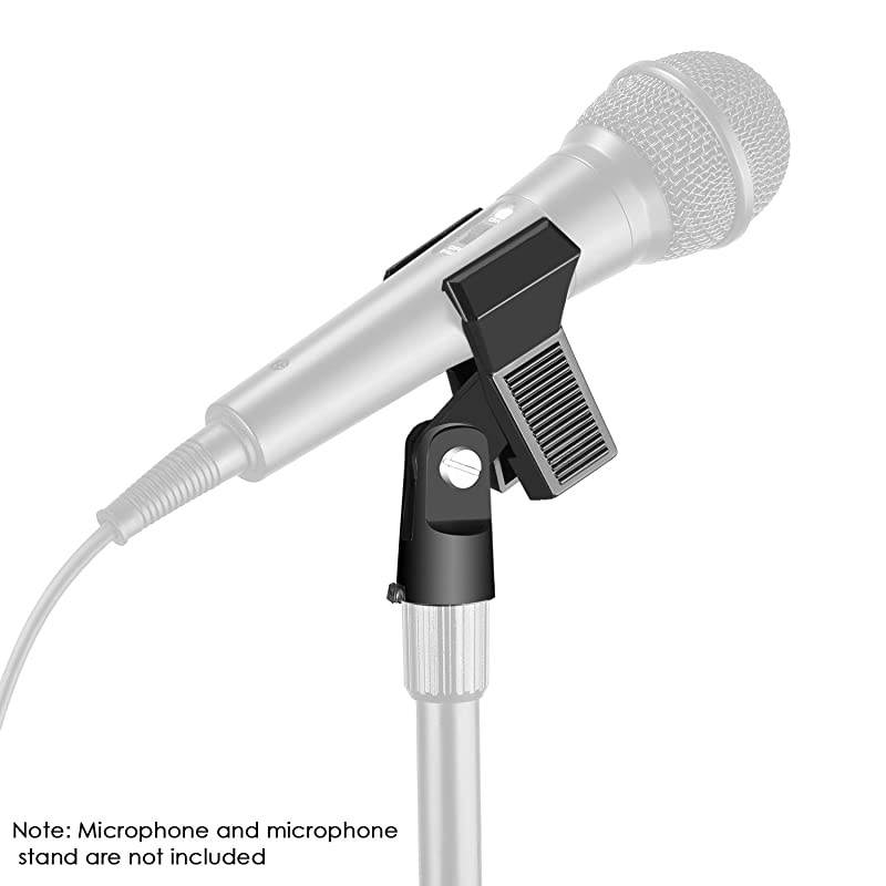 Mini Desktop Microphone Tripod Stand (Mic Clip)