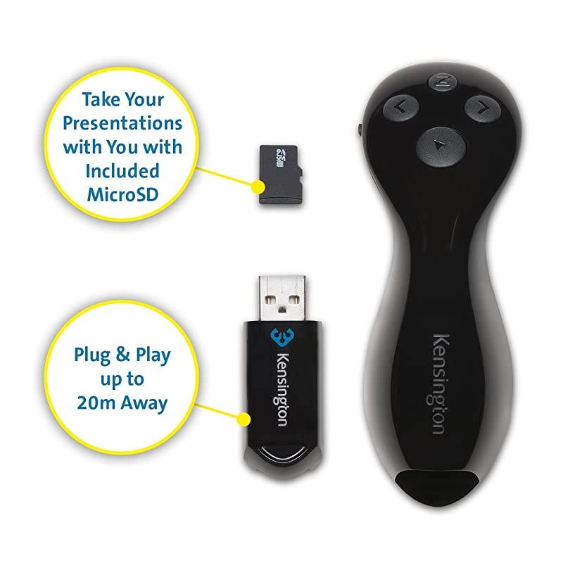 Wireless Presentation Remote with 8GB Memory K75233AM