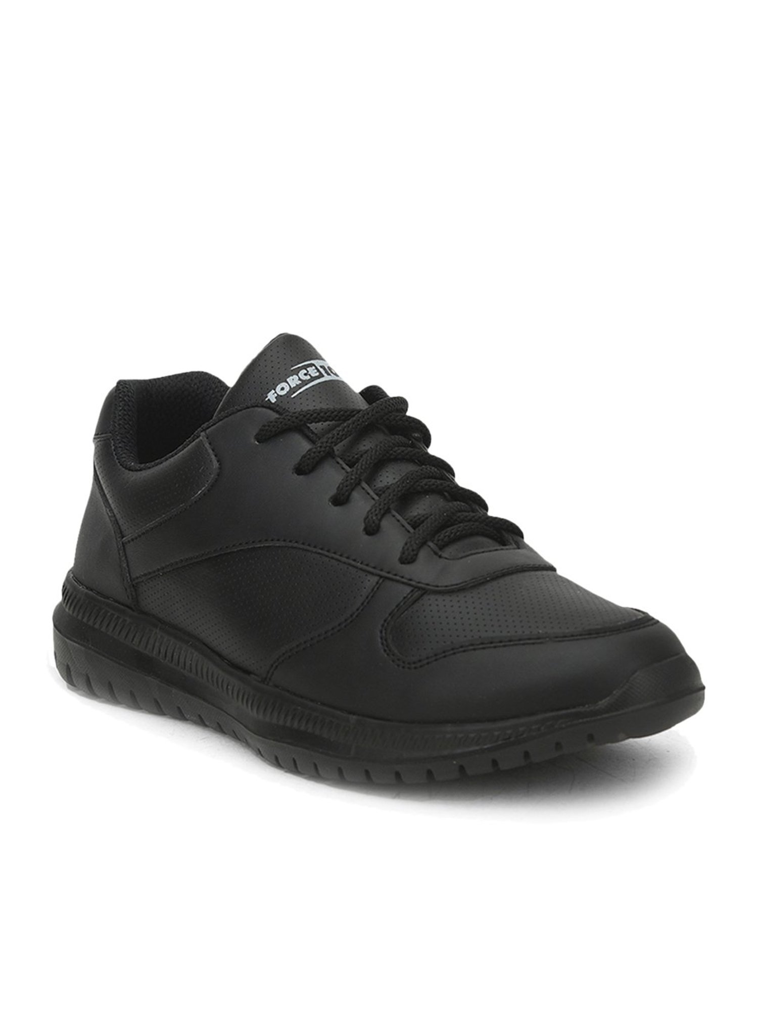 Force 10 By Liberty Kids Black Lace Up Shoes