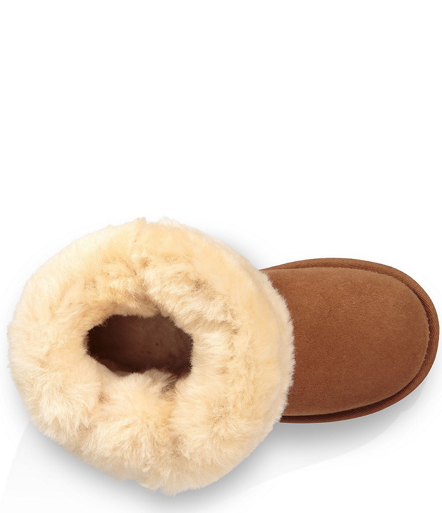 UGG&reg; Girls' Classic Clear Mini II Waterproof Winter Boots (Toddler)