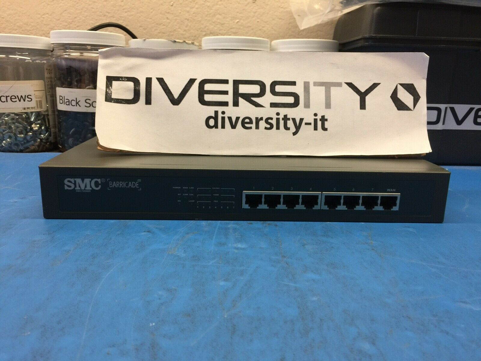 SMC Barricade Cable/DSL Router w/ 8-Port 10/100Mbps Switch SMC7008BR