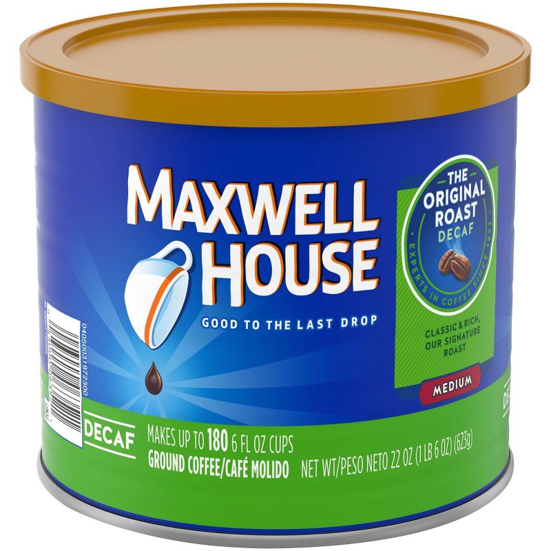 Maxwell House Original Medium Roast Ground Coffee - Decaf - 22oz