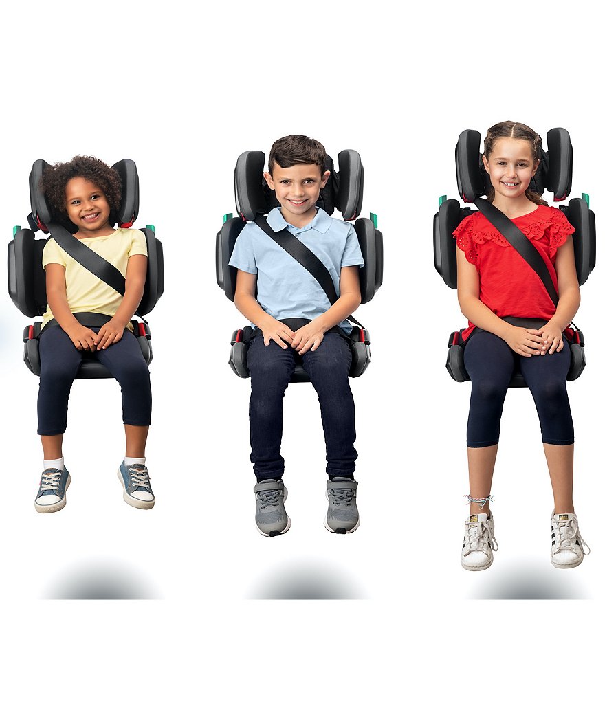 hifold Adjustable and Portable Highback Booster Car Seat