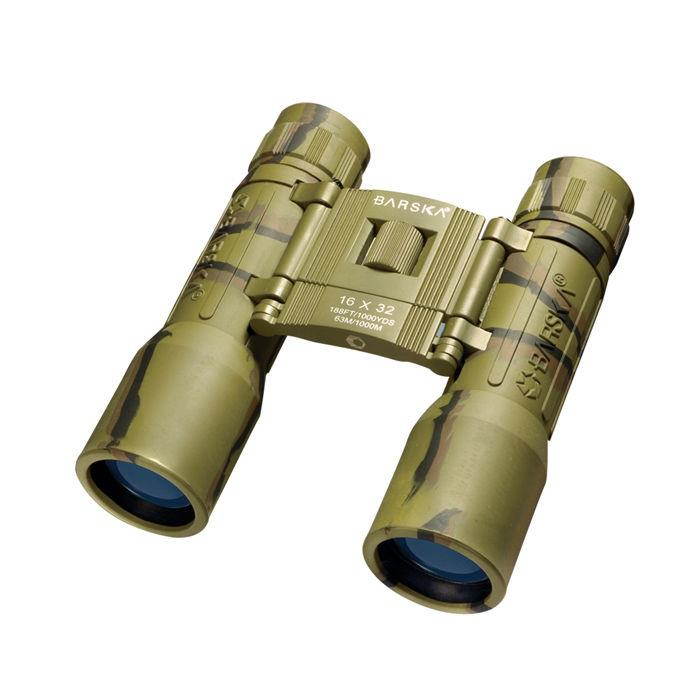 Barska AB10123 Lucid View 16x32 Clam Compact Binoculars