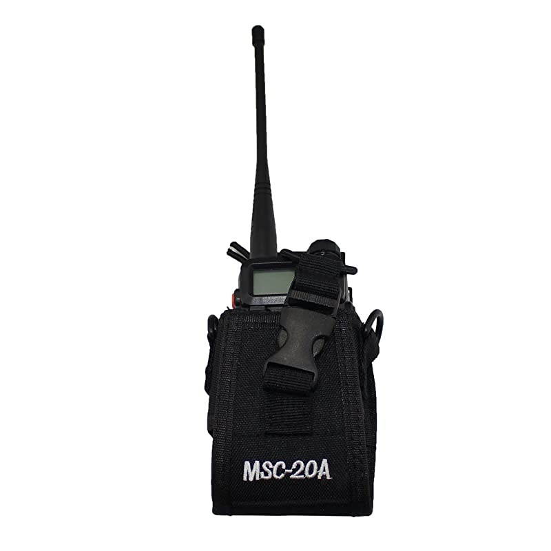 MSC-20A Walkie Talkie Case Holster for Yaesu Icom Motorola GP328+ Wouxun KG-UV8D CB Radio BAOFENG UV-5R UV-5RE Plus UV-B5 UV-82 BF-888S Two Way Radio