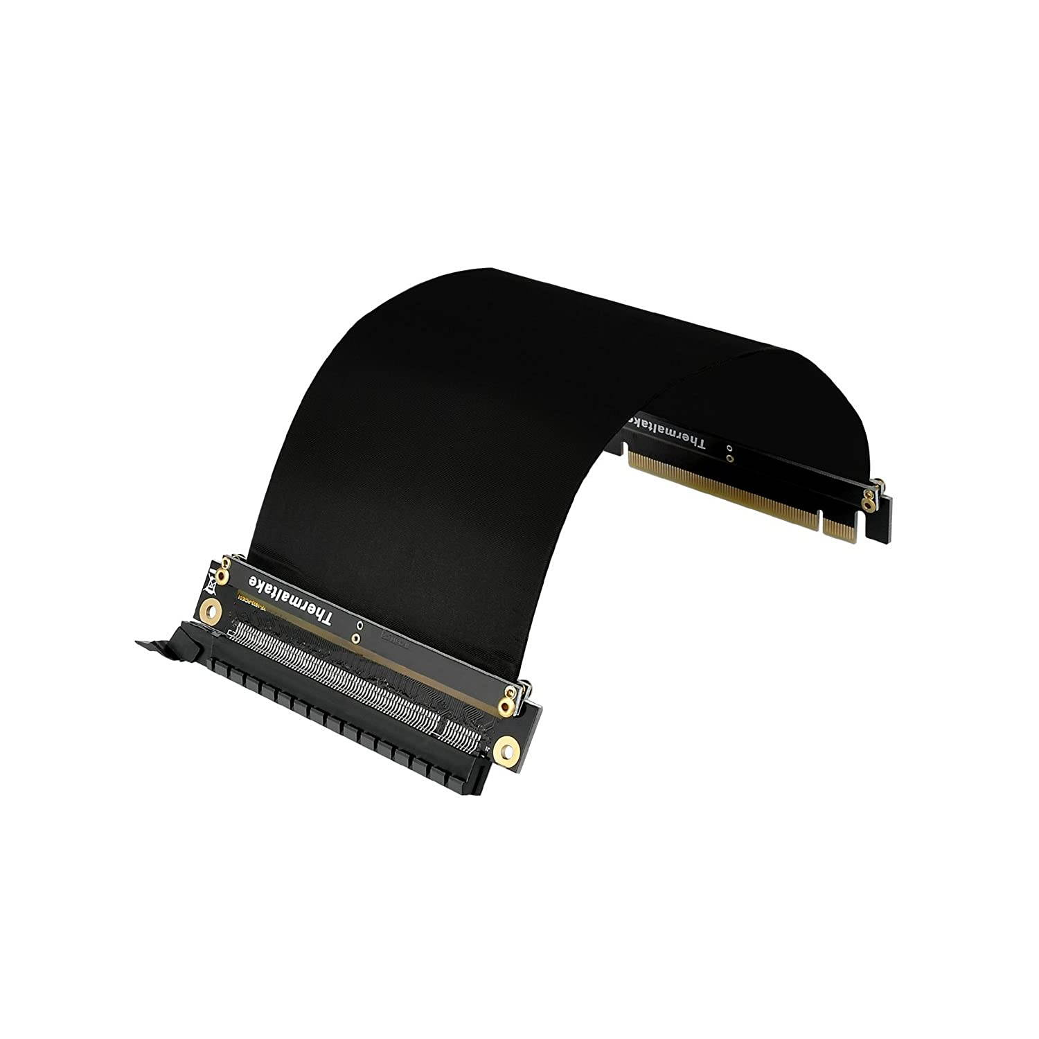 Thermaltake TT Gaming PCI-E x16 3.0 Black Extender Riser Cable 200mm AC-053-CN1OTN-C1