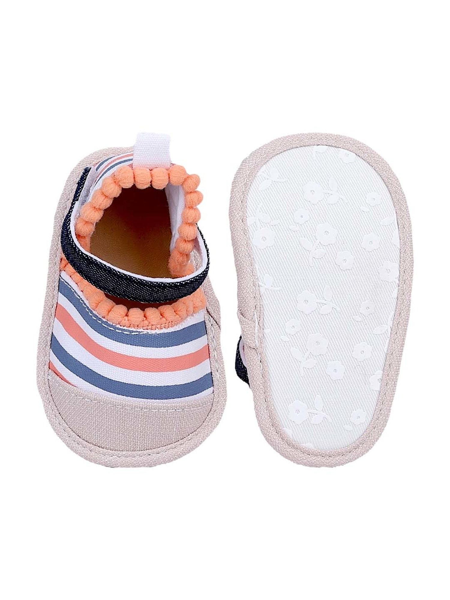 Baby Moo Kids Peach Casual Sandals