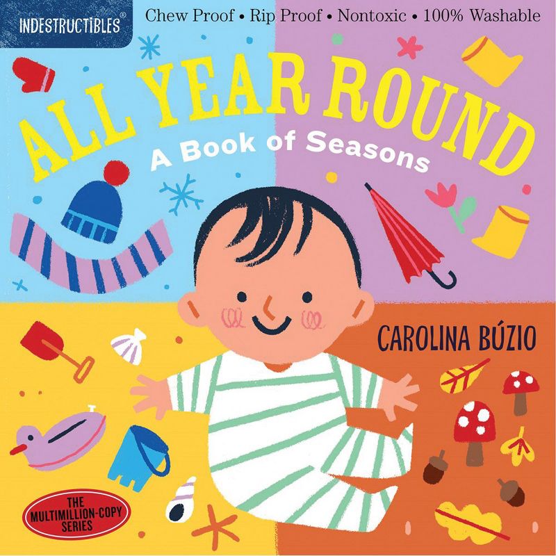 Workman Publishing Company Indestructibles Books Early Learning Set - Set of 7