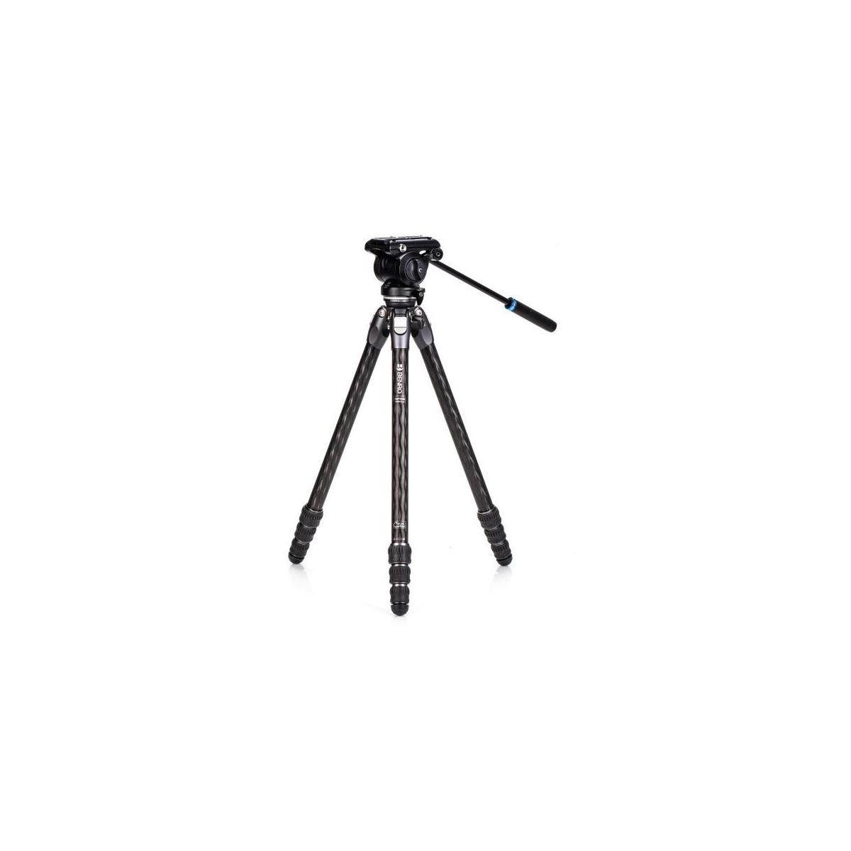 Benro TTOR24CLVS4PRO Tortoise Carbon Fiber 2 Series Tripod System with S4Pro Video Head