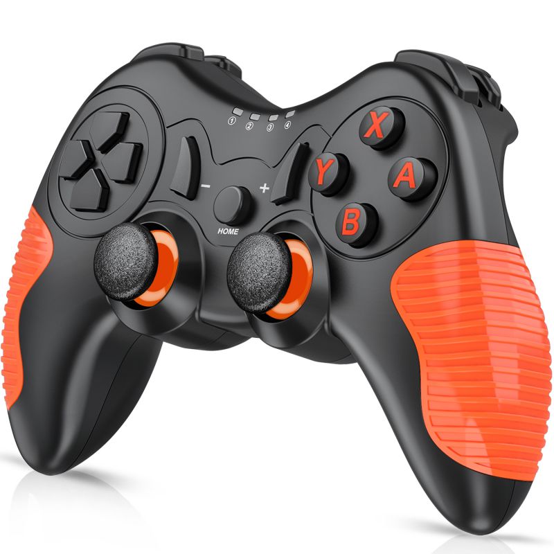 ESYWEN Pro Wireless Controller for Switch/Switch Lite, Wireless Controller Pro Switch with Motion &Dual Motor, Replacement Joysticks for Switch Controller (Orange)