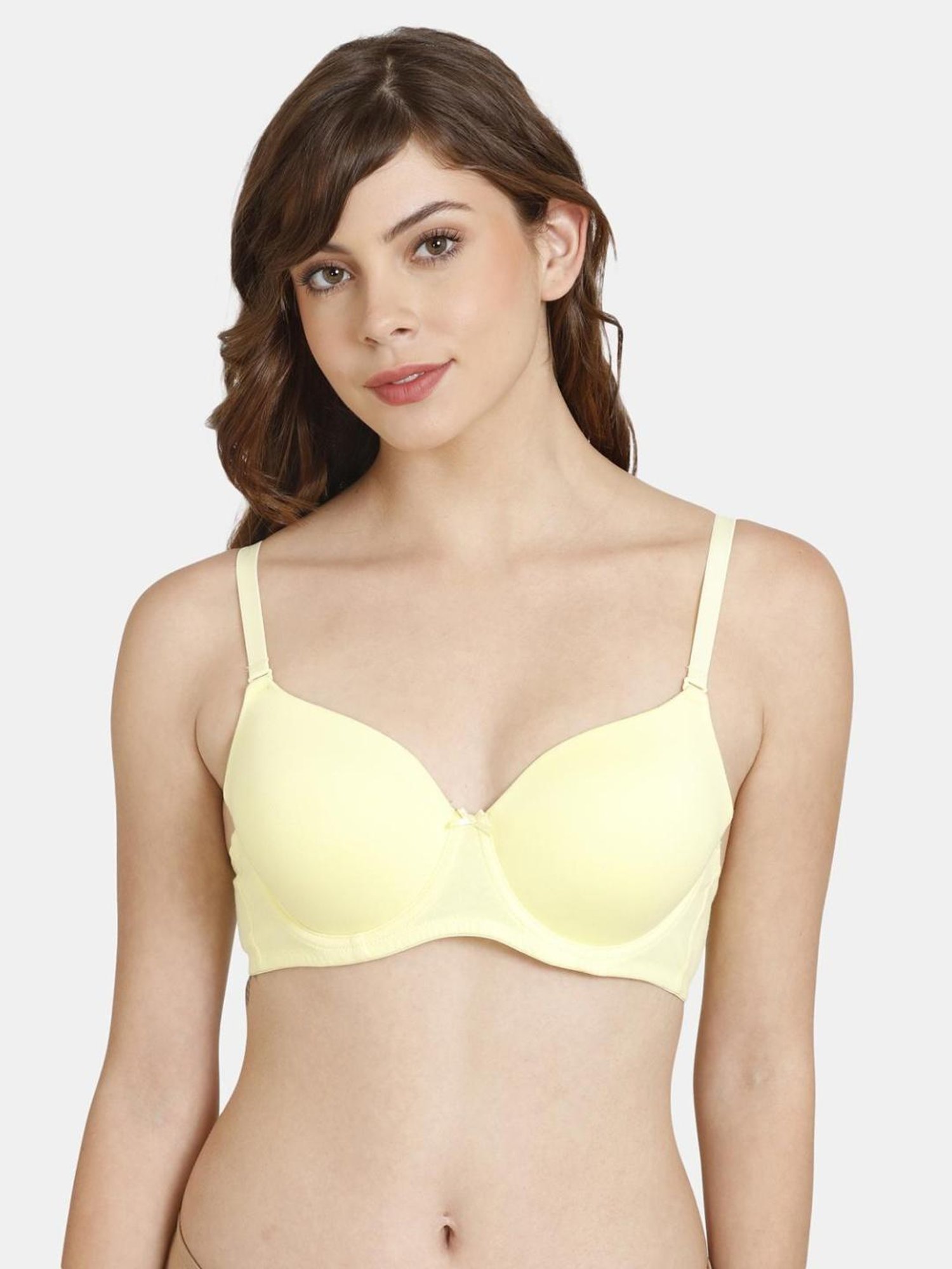 Rosaline by Zivame Yellow Padded Bra