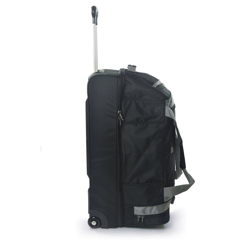 FUL Rig 30" Rolling Duffel Bag - Black