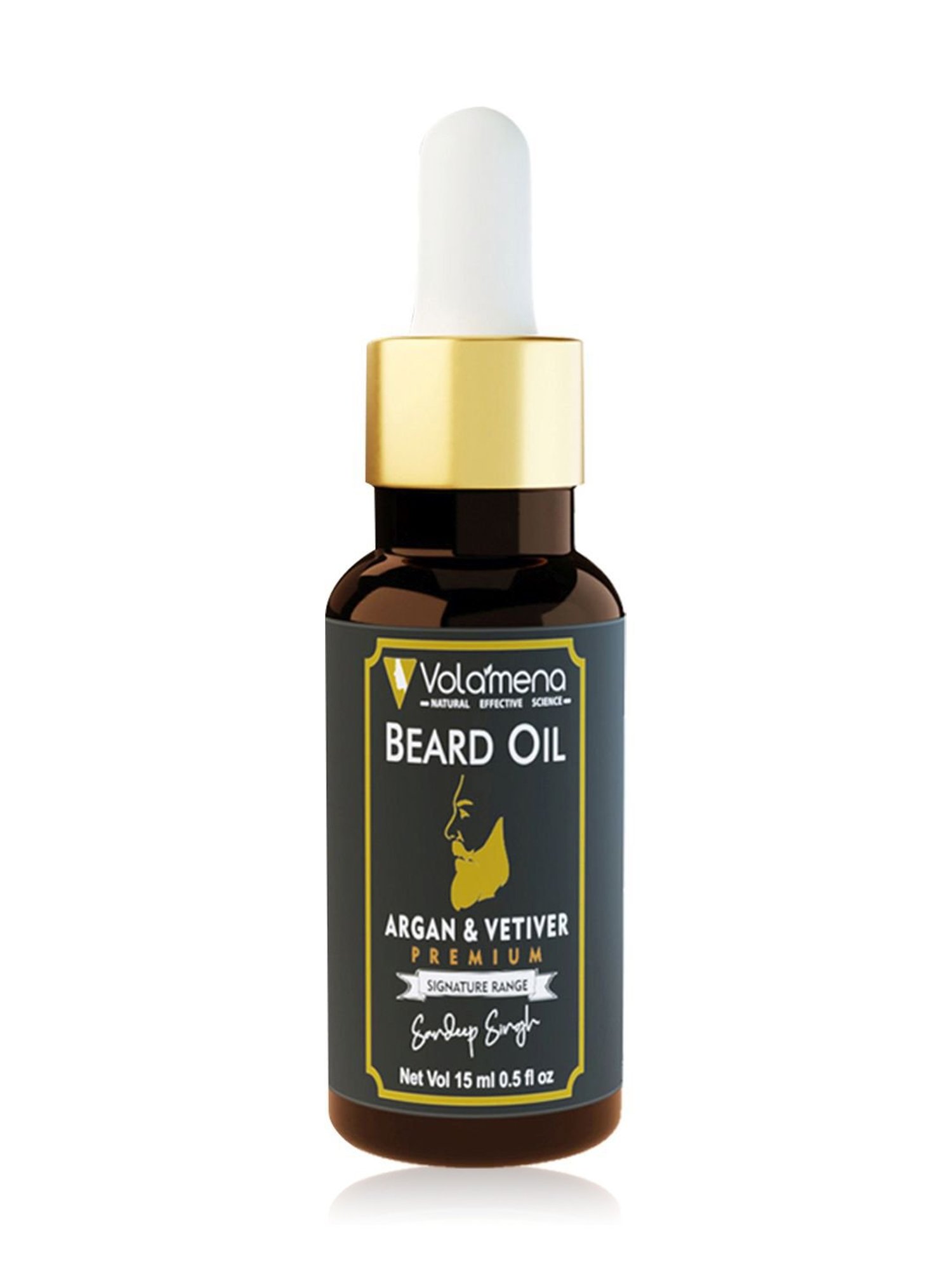 Volamena Argan & Vetiver Beard Oil - 15 ml