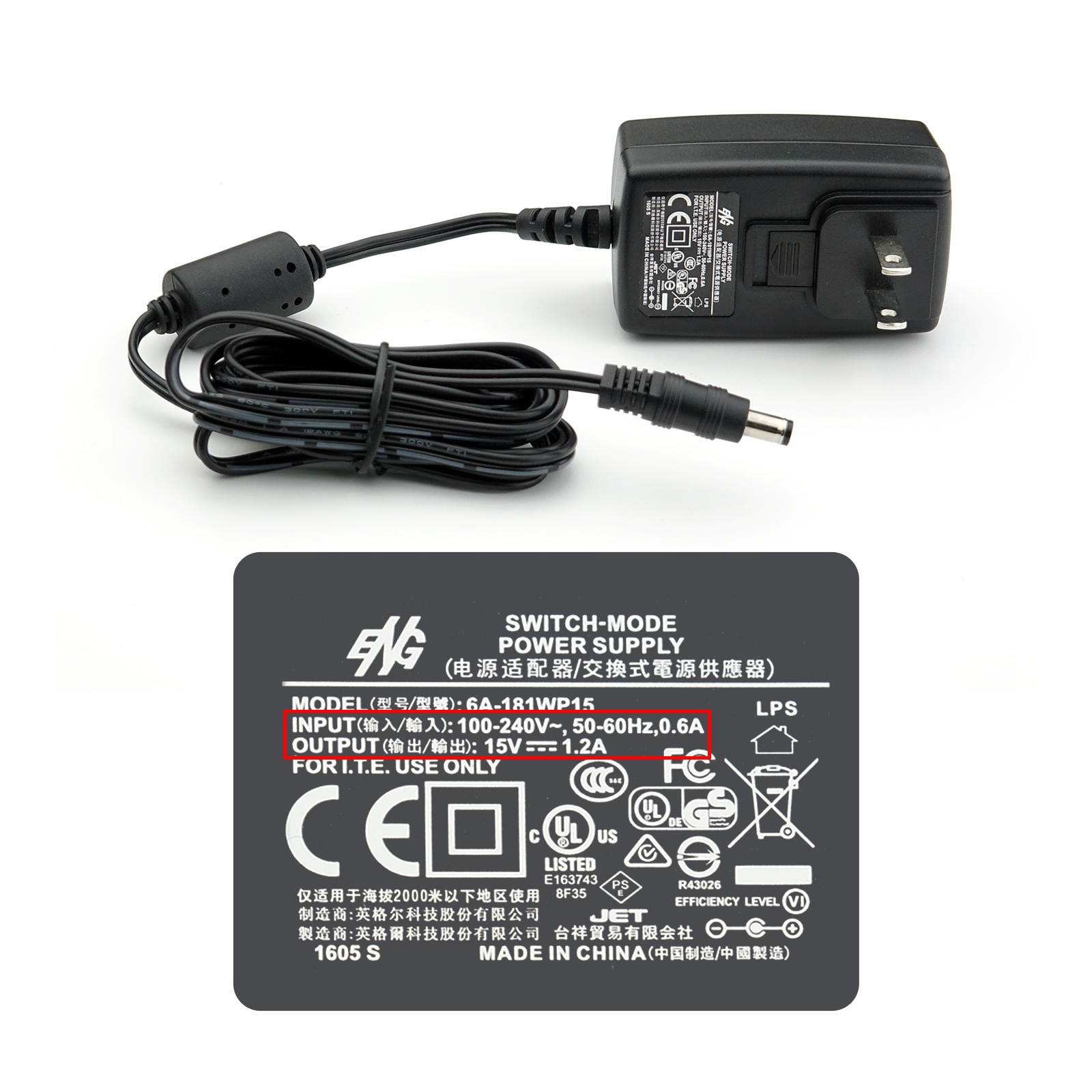 Plustek Power Adapter 24V 0.75A for Z300, PS186 PS188 PS286+ PS283 PS3060U, OpticBook 3800 3900 4800,AD480 D430, OpticSilm 1180 use
