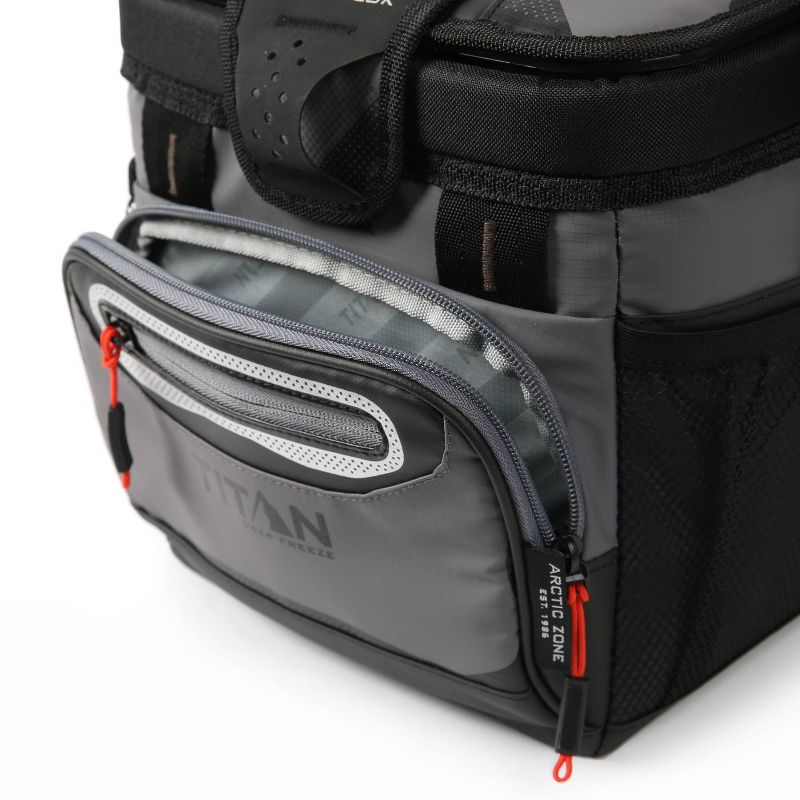 California Innovations Titan Deep Freeze 6qt Zipperless HardBody Cooler - Gray