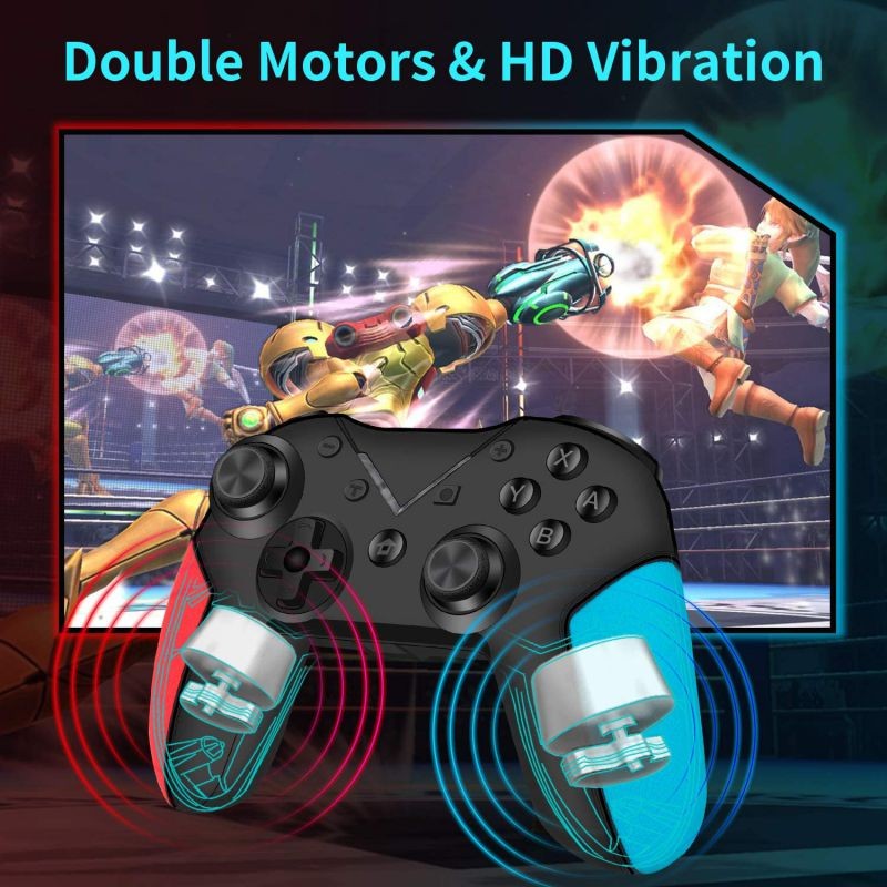 Yijianxi Wireless controller, remote control gamepad Joypad joystick, suitable for switching consoles