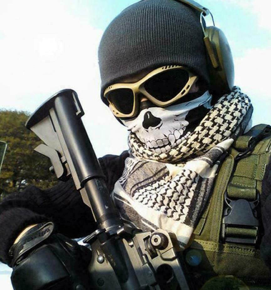 Balaclava Face Mask Skull Biker Dust Weather Motorcycle Neck Winter Sport Helmet