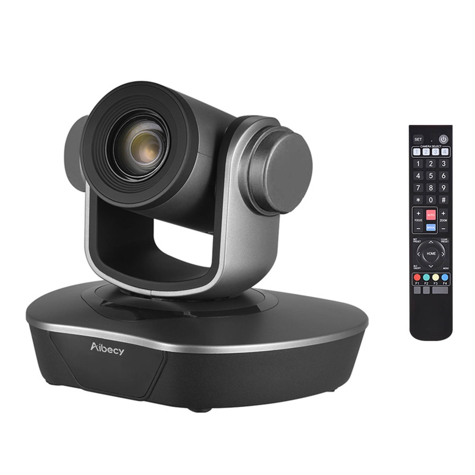 Aibecy HD Video Conference Cam Camera  20X Optical Zoom Full HD 1080P Auto Focus Max 255 Preset with Remote Control for Business Live Web Meeting Recording System