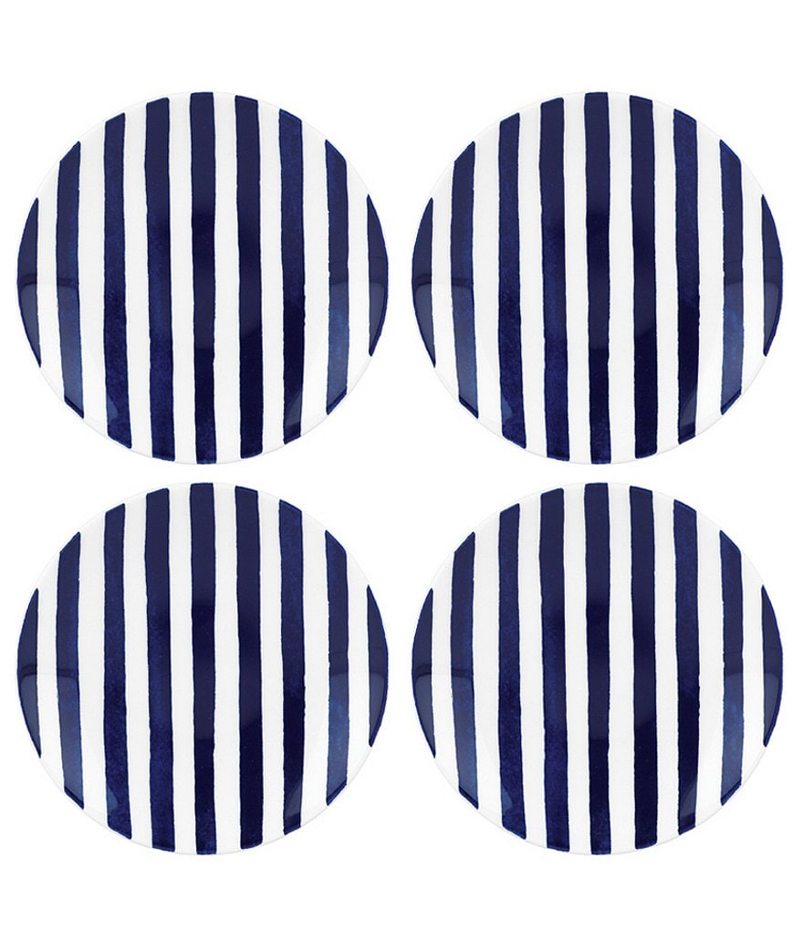 kate spade new york Charlotte Street North in Blue Dinner Plates, Set of 4