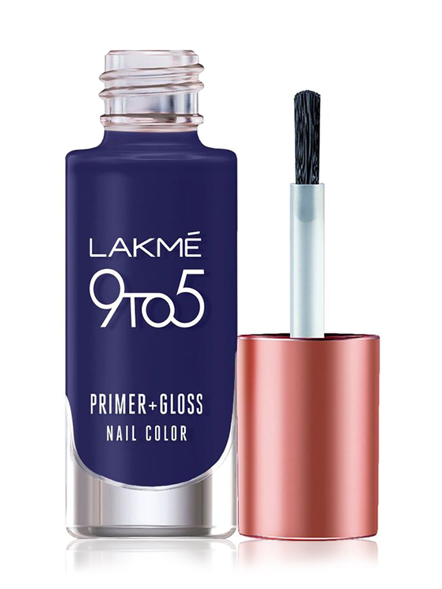 Lakme 9to5 Primer & Gloss Nail Colour Summer Blue - 6 ml