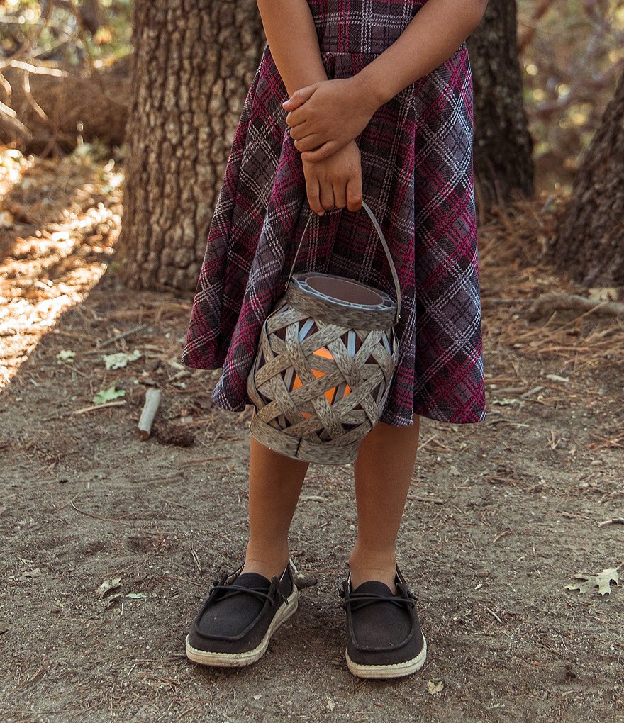 Hey Dude Girls' Wendy Linen Washable Slip-Ons (Toddler)