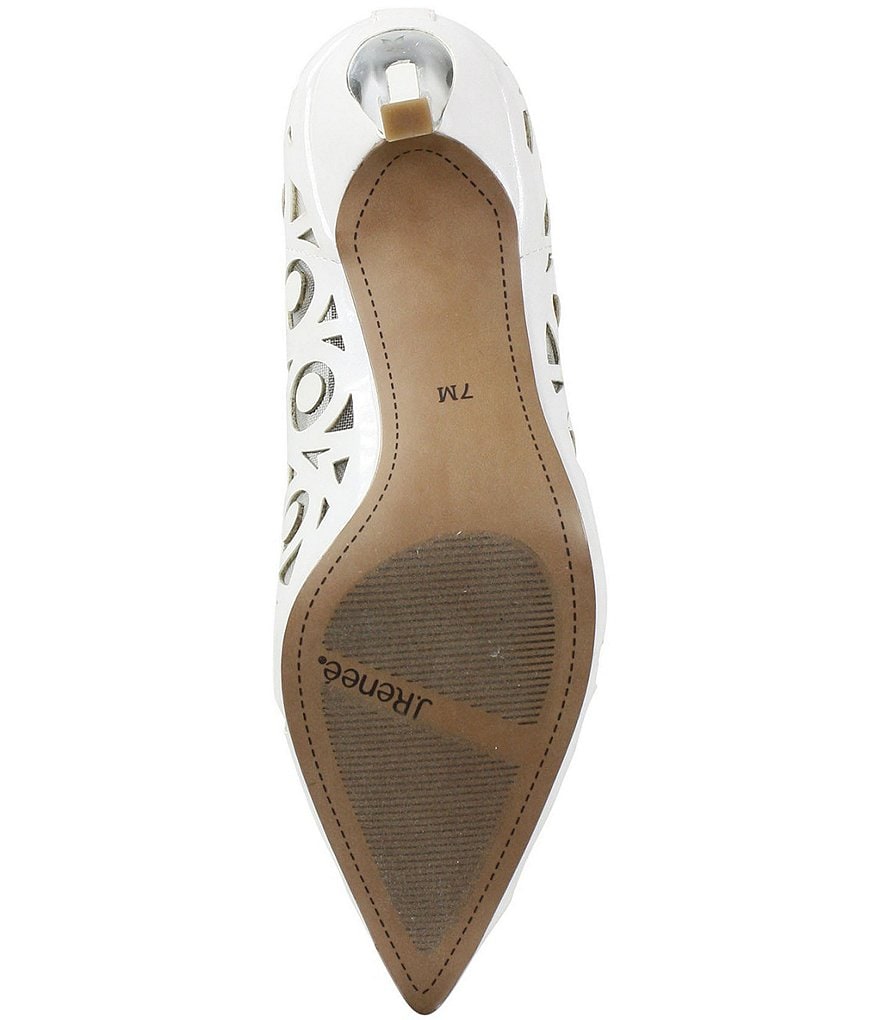 J. Renee Jameena Patent Laser Cut Pumps