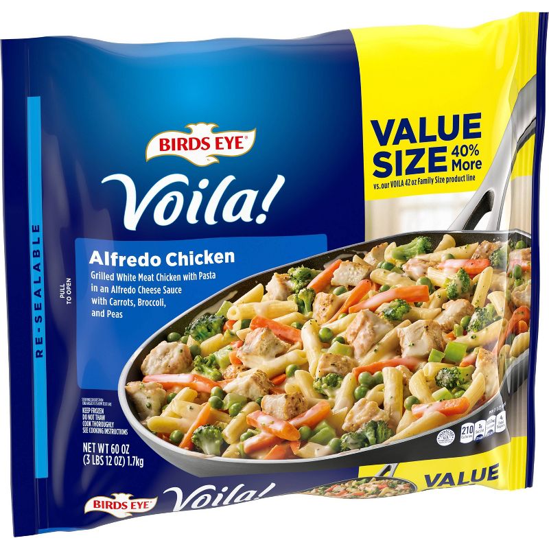Birds Eye Voila Value Size Frozen Alfredo Chicken 60oz