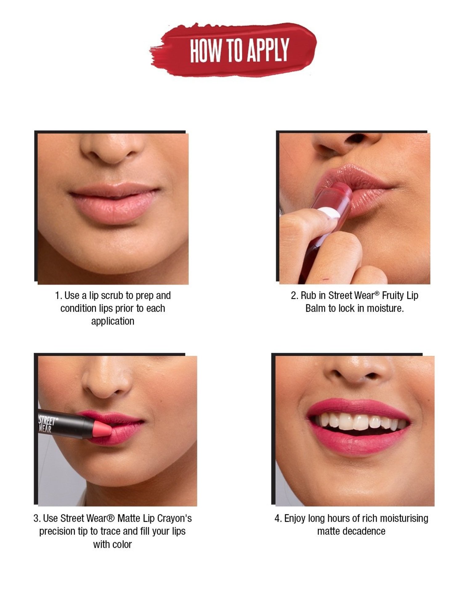 Street Wear Playfull Matte Bae Berry - 2.9 gm