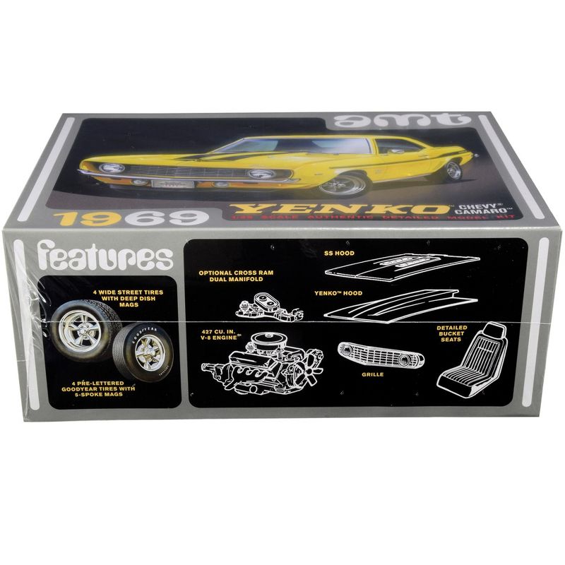 Skill 2 Model Kit 1969 Chevrolet Camaro Yenko 1/25 Scale Model by AMT