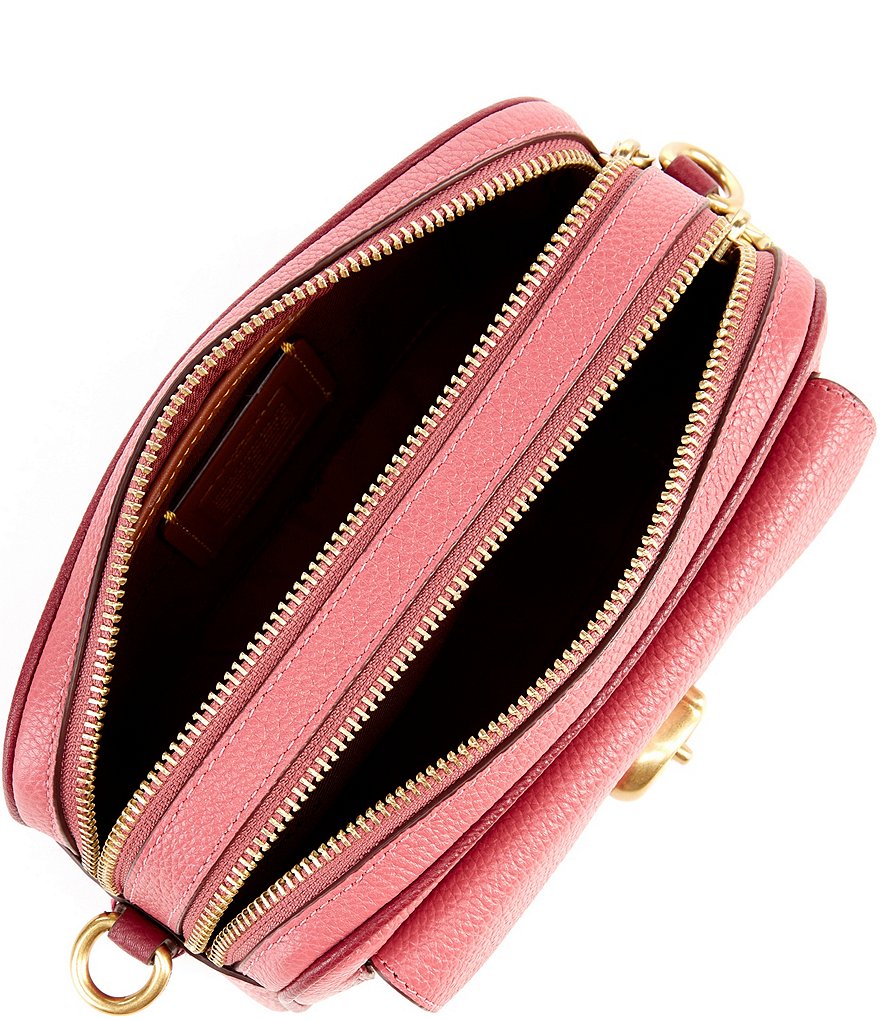 COACH Colorblock Leather Willow Camera Bag