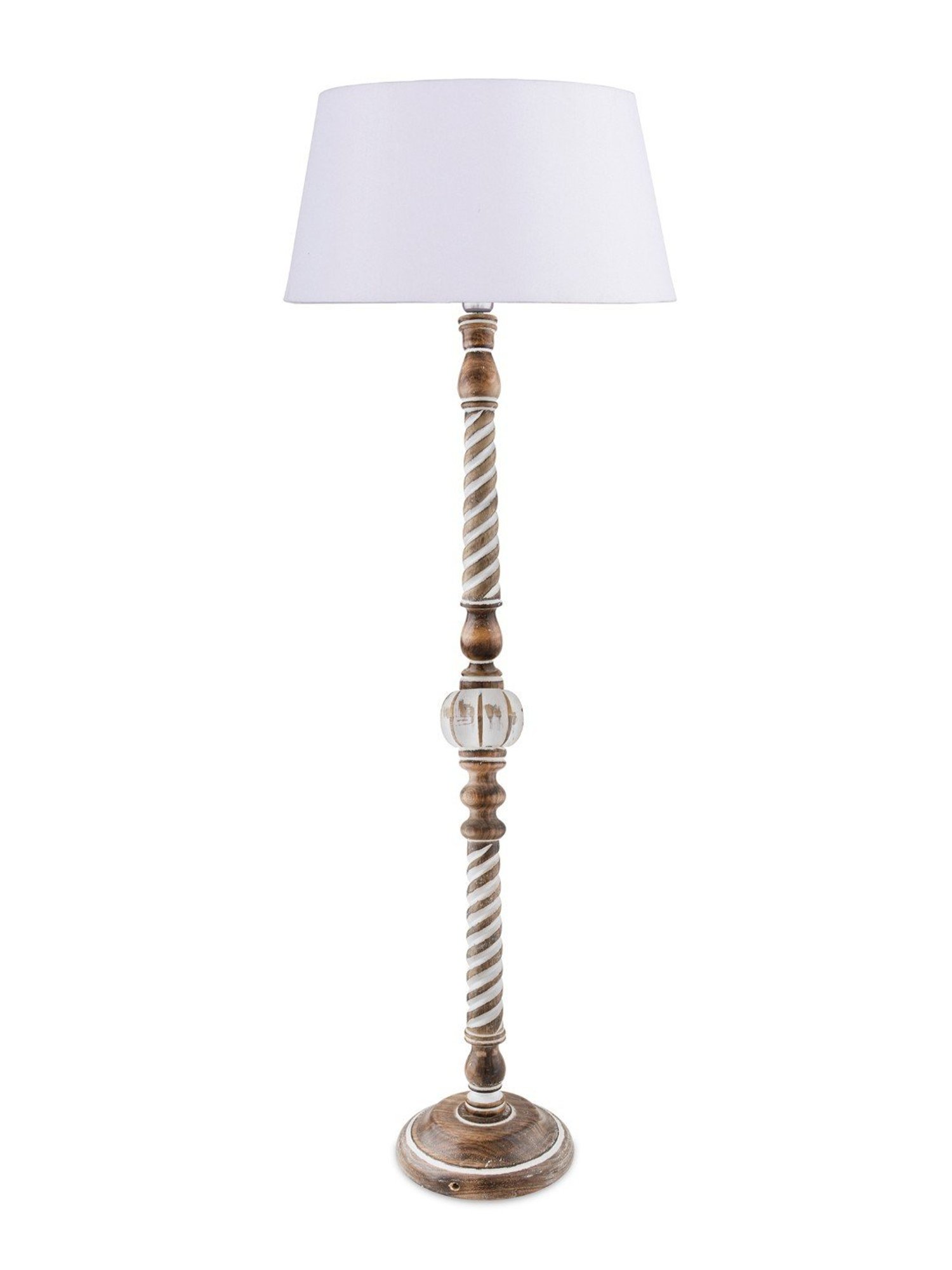 64" x 8.9" x 10.5" Smart Light Full Spectrum Floor Lamp (Includes LED Light Bulb) White - Verilux